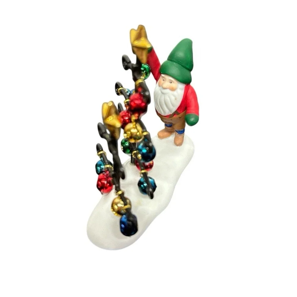 Department 56 Gnomes Don't Break The Ornaments Village‎ Accessories 56372 READ